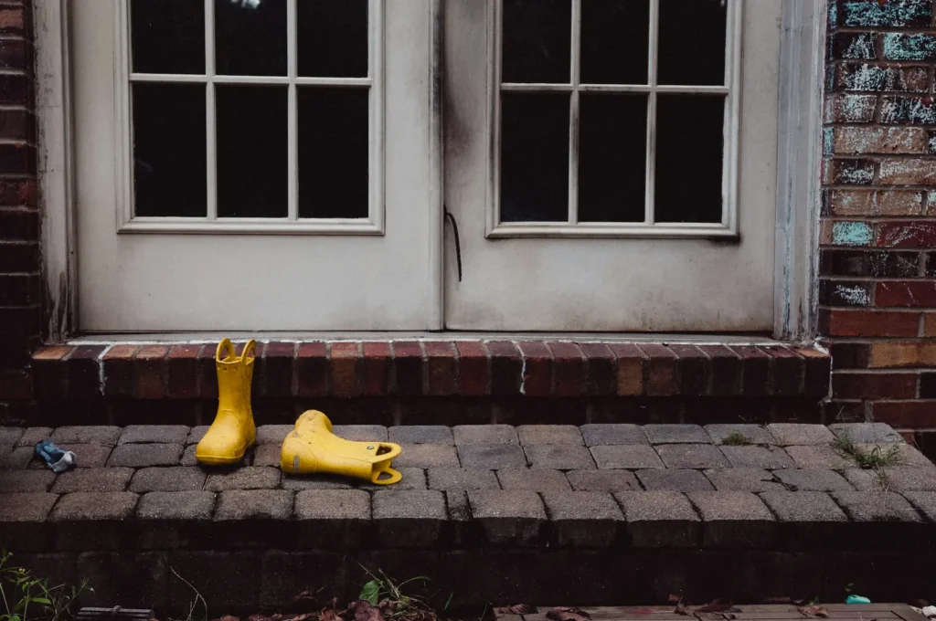removing shoes indoors may reduce bringing toxics inside the house