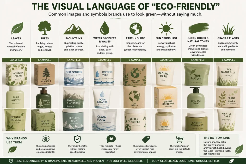 Chart Showing the Visual Language of Eco-Friendly