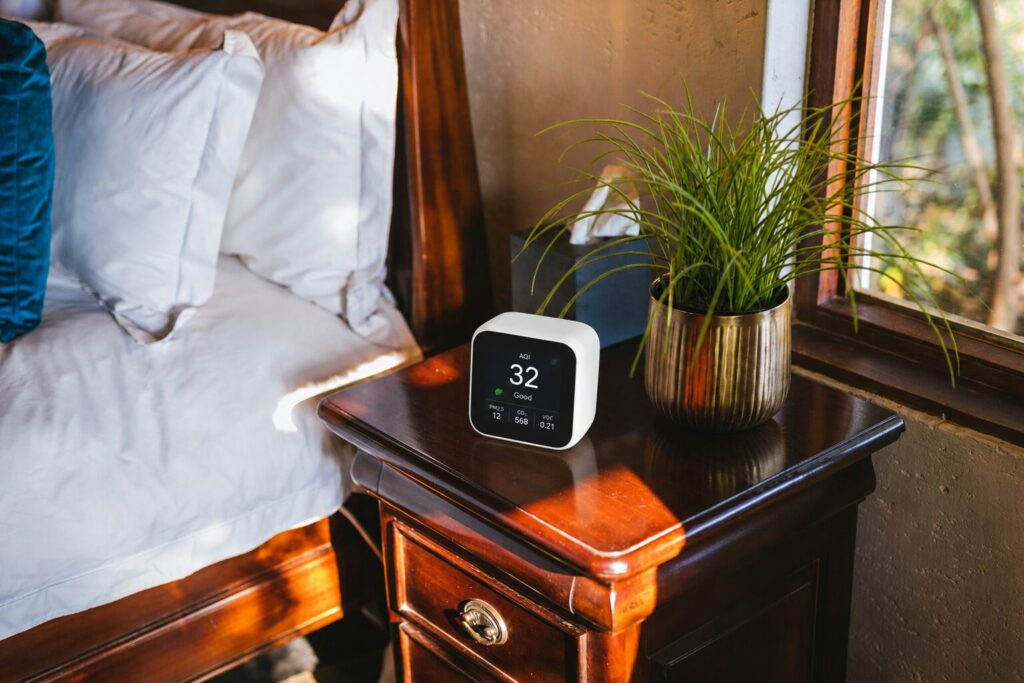 Affordable indoor air quality monitors now track particulate matter, VOCs, CO₂, humidity, and temperature in real time.